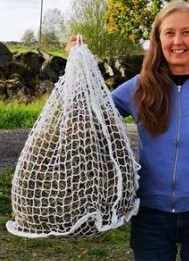 Slowfeeding Hösäck hönät med botten. Flera storlekar