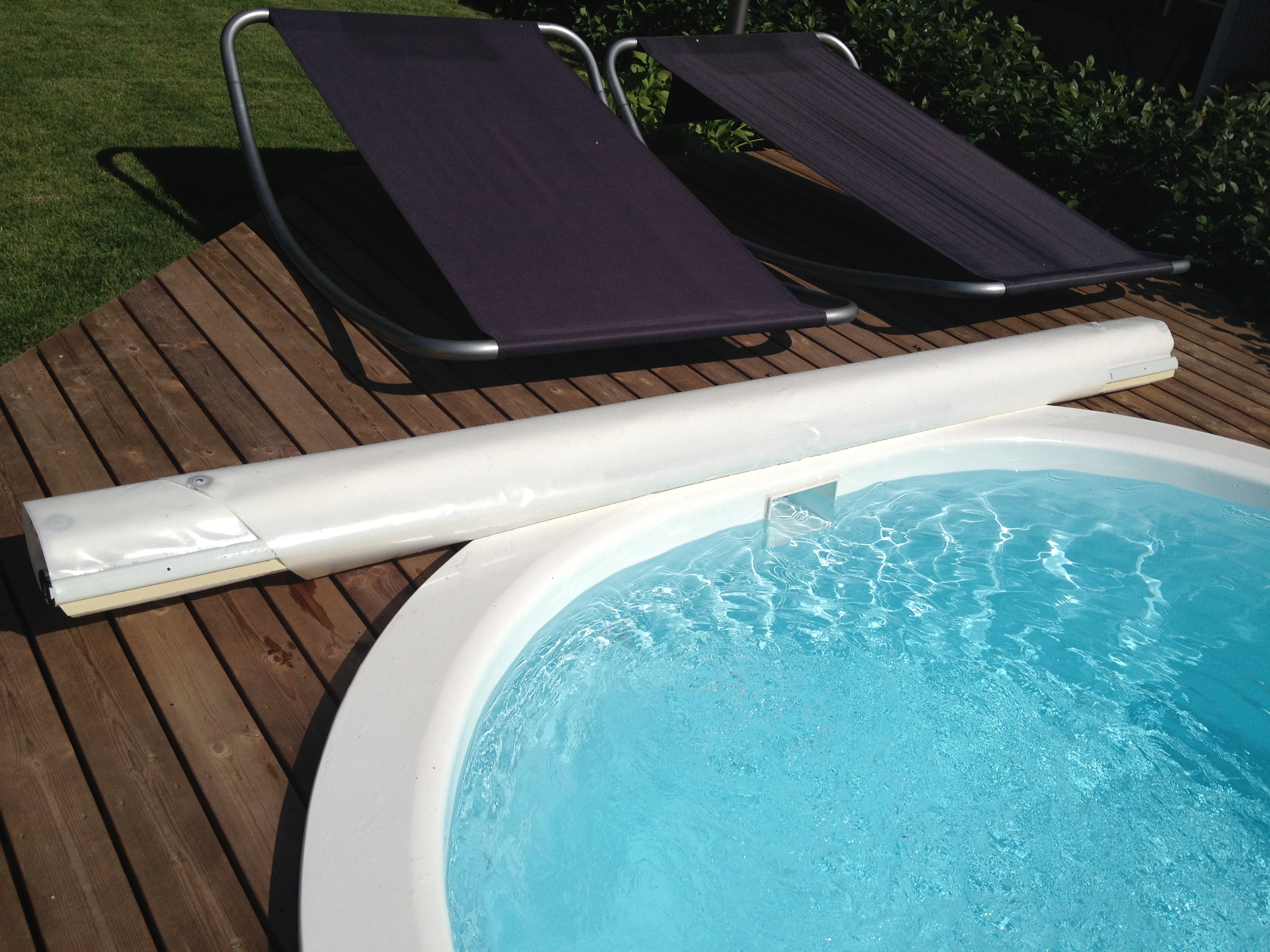 Glasfiberpool Helmi 550E
