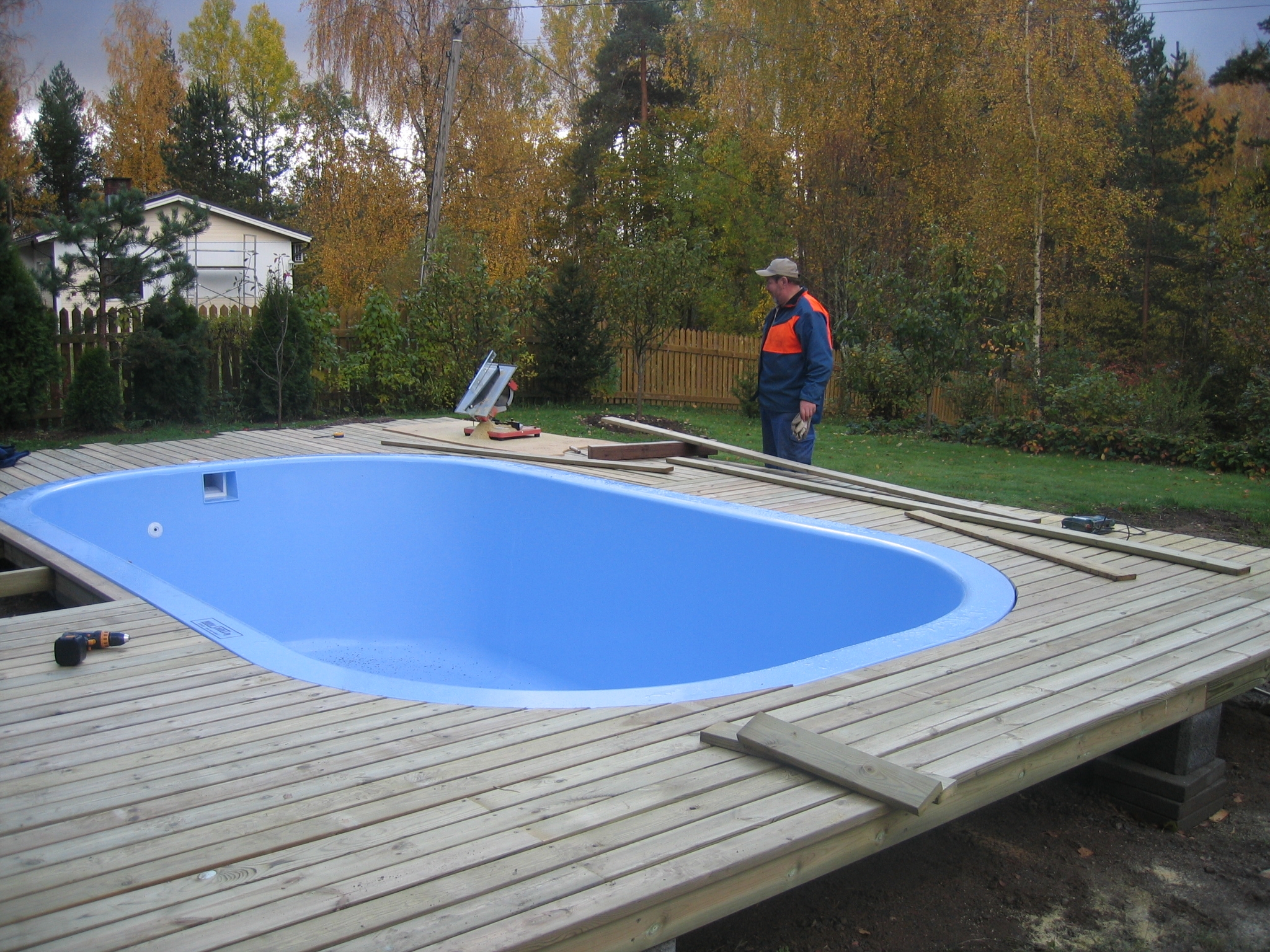 Glasfiberpool Helmi 550E - 3