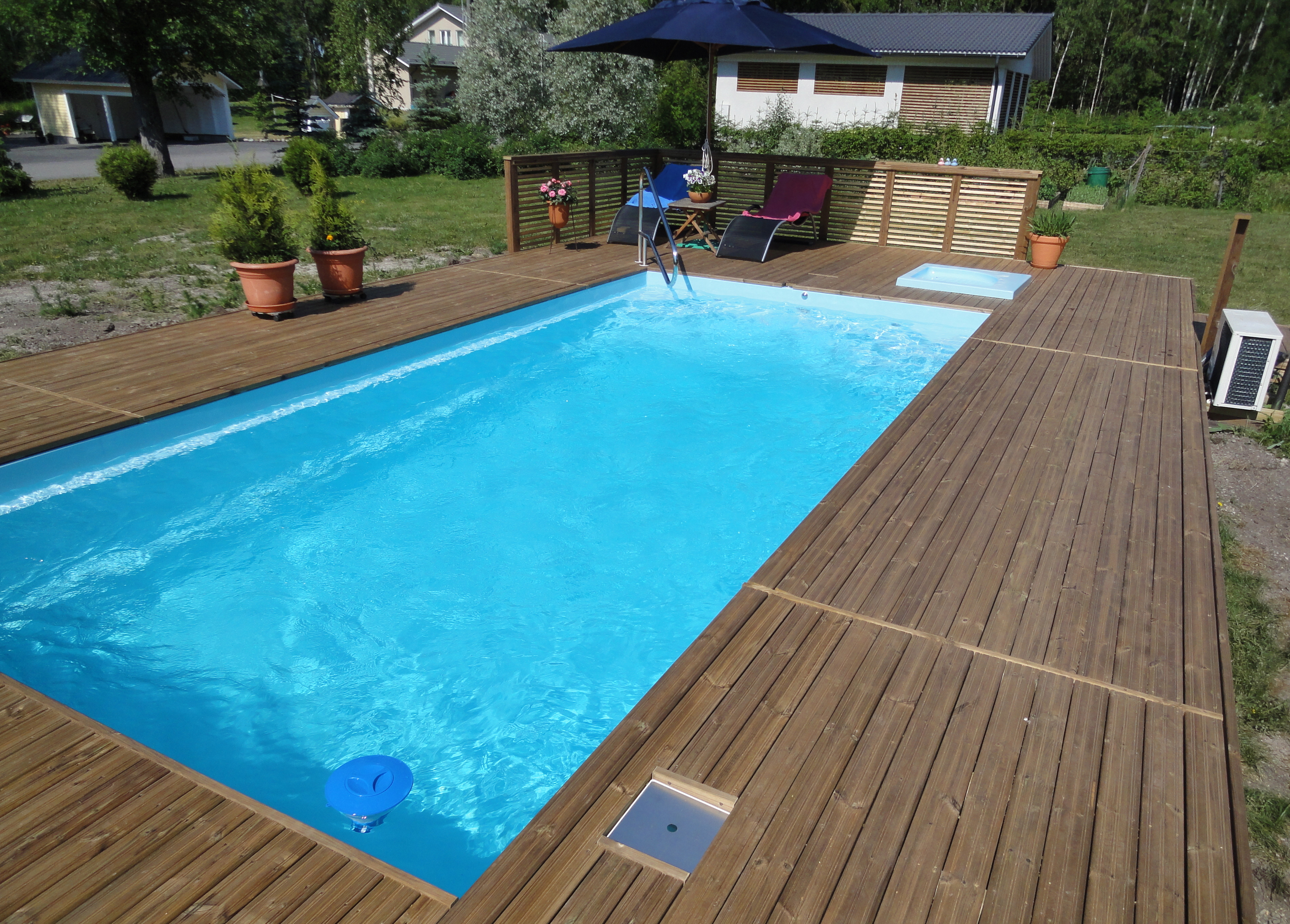 Glasfiberpool Helmi V2