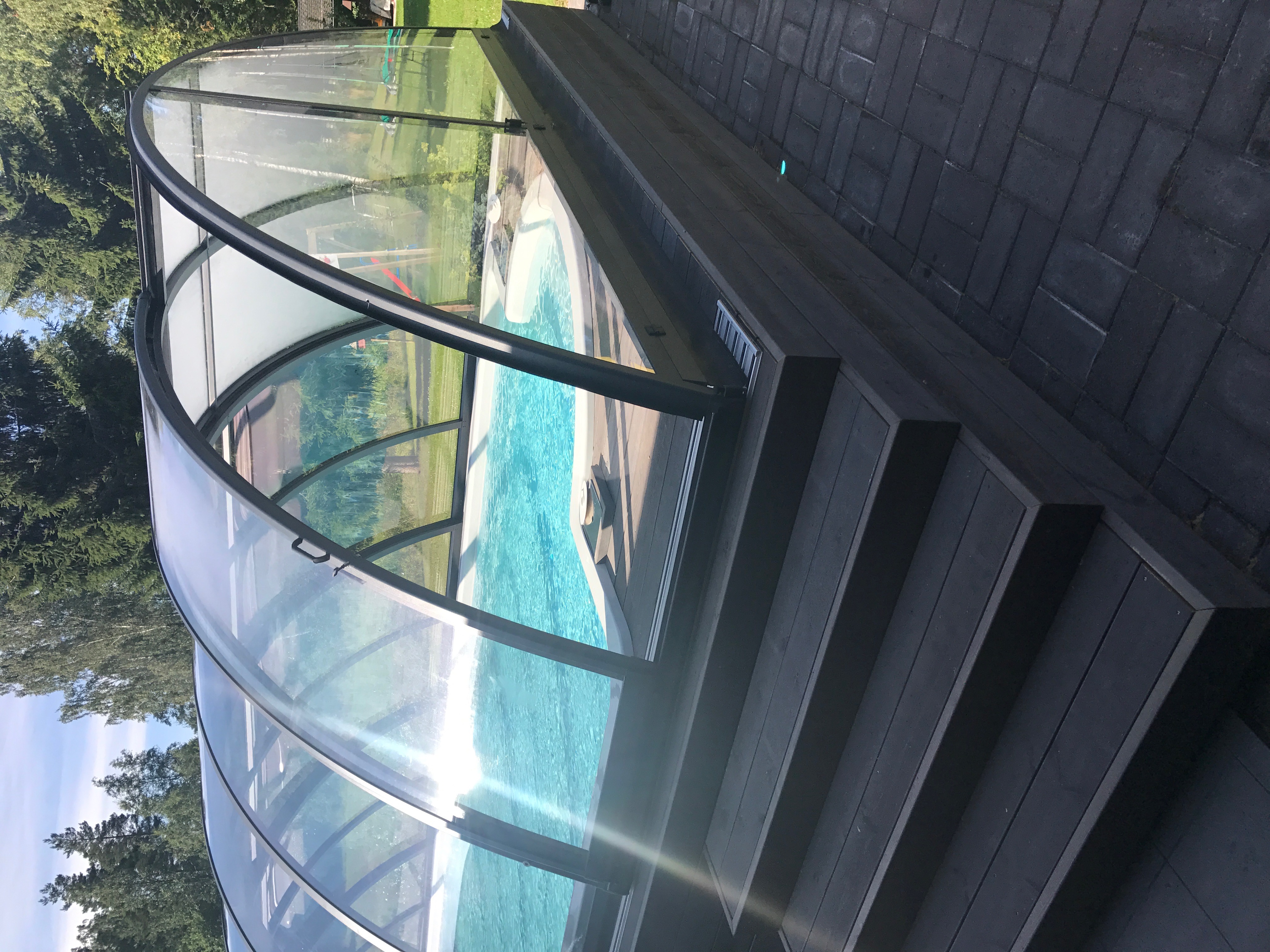 Glasfiberpool Helmi XL - 3