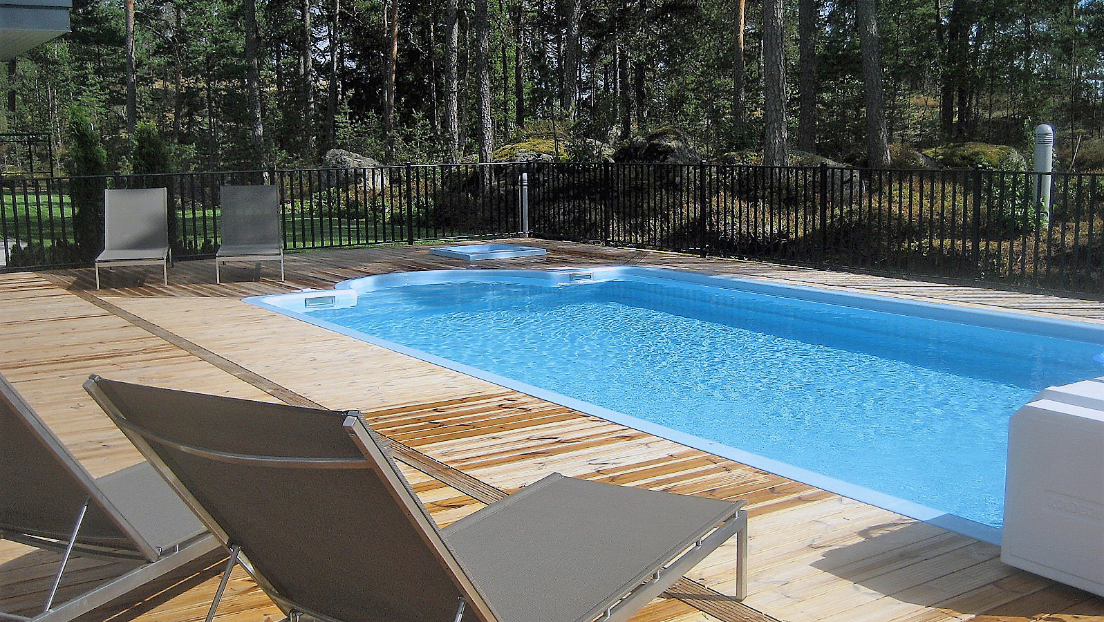 Glasfiberpool Helmi XL - 2
