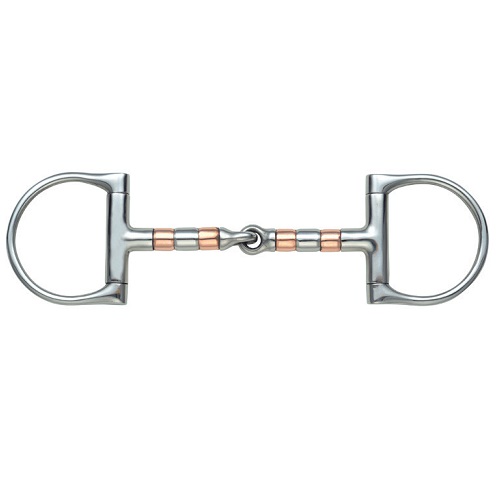 Bett Metalab D-ringsbett med kopparrullar