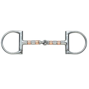 Bett Metalab D-ringsbett med kopparrullar