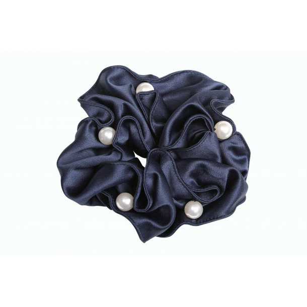 Scrunchie SD  Design Satin Pearl till donut - 3