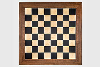 Black and walnut de luxe 5.0 cm utan notation
