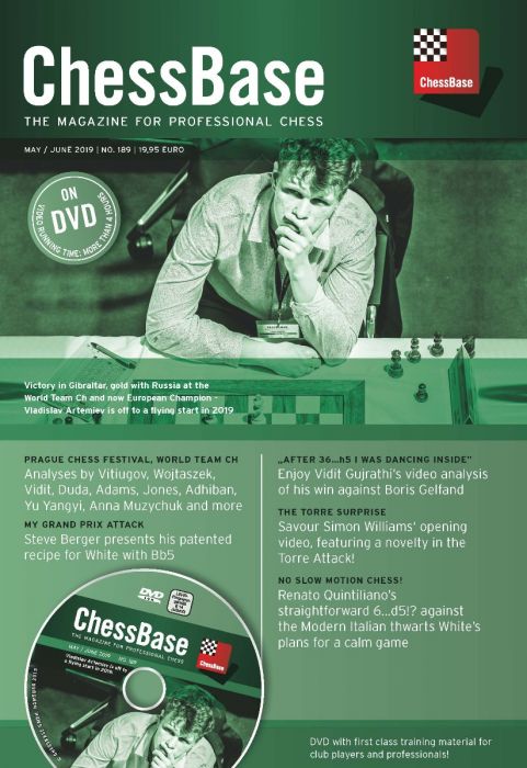 ChessBase Magazine 189: The Magazine for Professional Chess