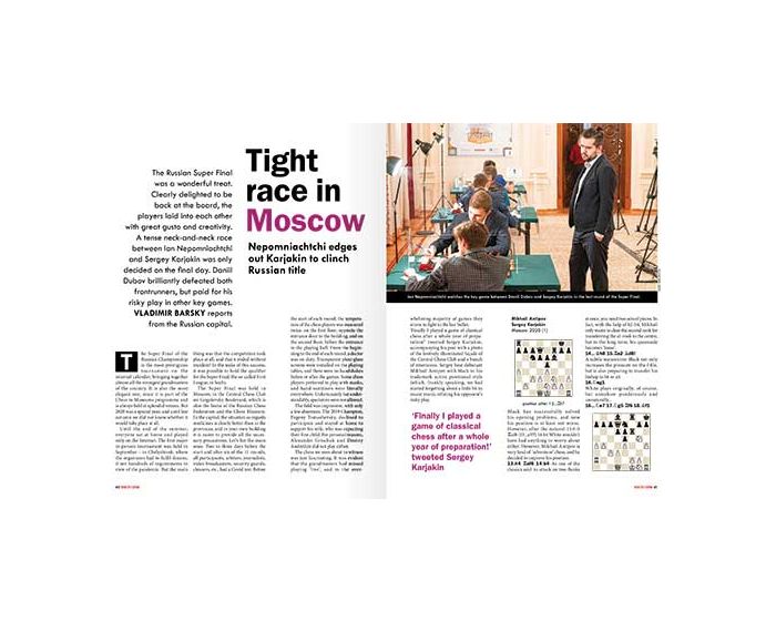 new in chess magazine 2021 1 - 6