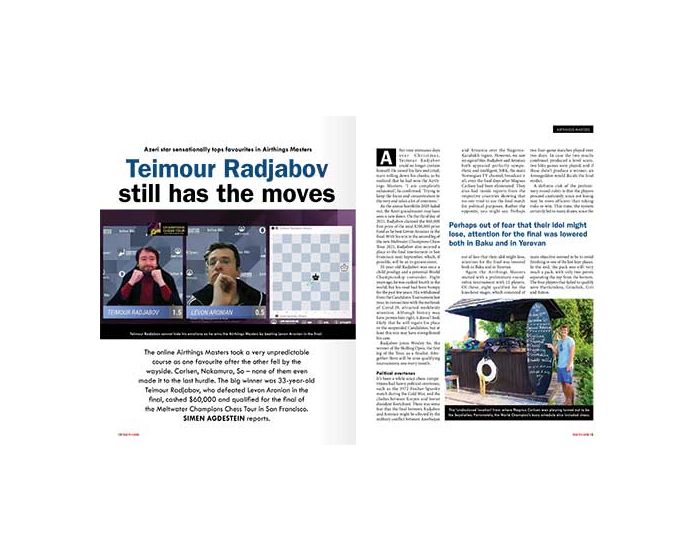 new in chess magazine 2021 1 - 3