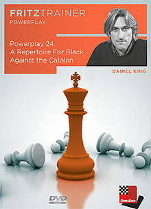 Antikvariskt - Powerplay 24: A repertoire For Black Against the Catalan av Daniel King
