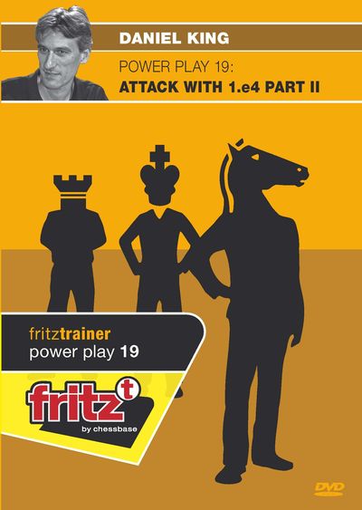 Antikvariskt - Power Play 19: Attack with 1e4 Part II av GM King (DVD)