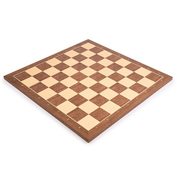 schackbräde Nut de luxe med rutor 55x55mm
