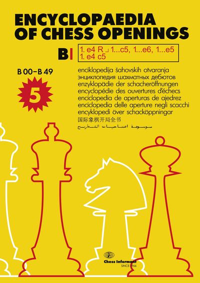 Encyclopaedia of Chess Opening B1 (5th edition) av informator