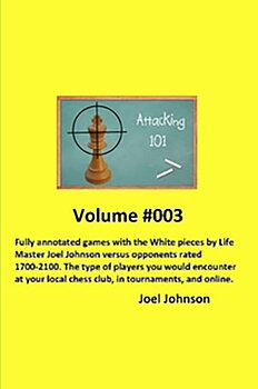 Attacking 101 volume #003 av Joel Johnson