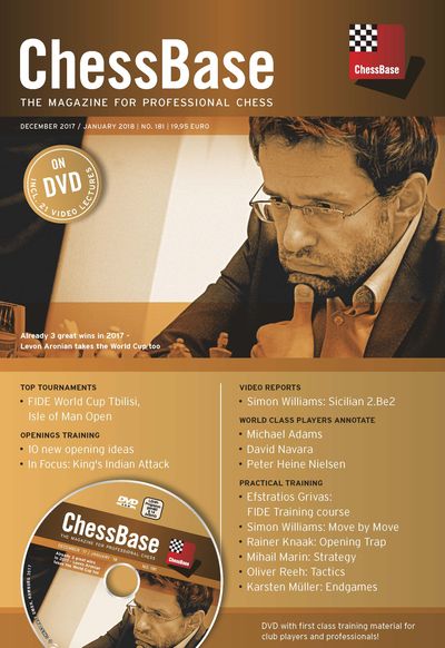 chessbase Magazine December 2017/ January 2018, nr 181