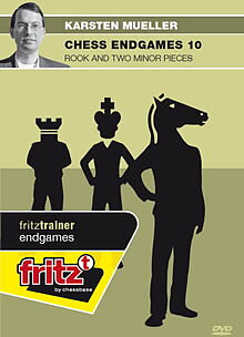 Chess Endgames 10 - Rook and Two Minor Pieces av Karsten Muller