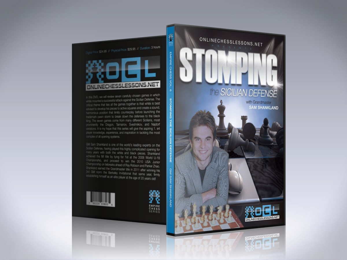 Stomping the Sicilian Defense with GM Shankland