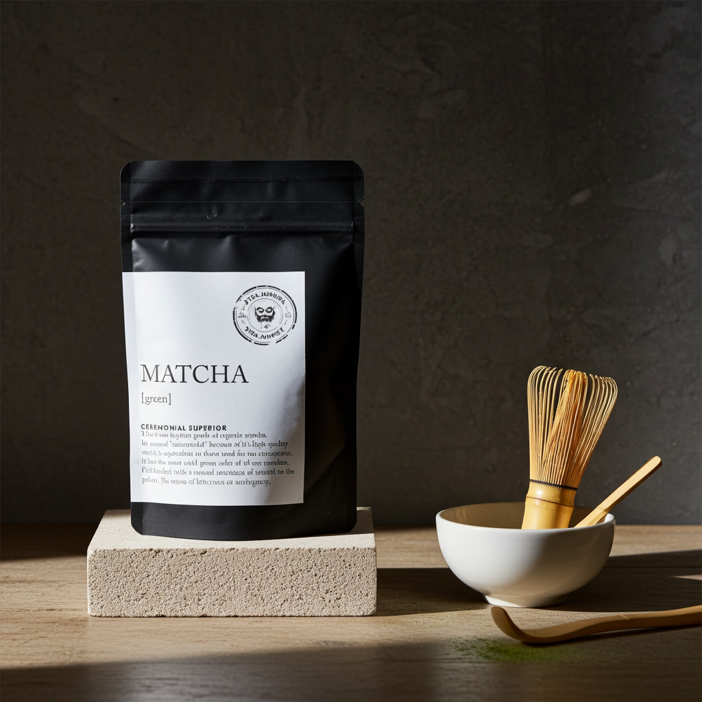 MATCHA Superior med en matchavisp och matchasked