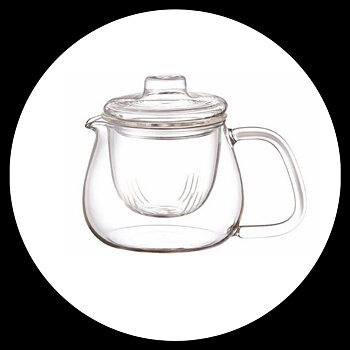 UNITEA Teapot set - glass S