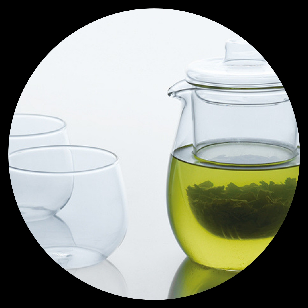 UNITEA Teapot set - glass L