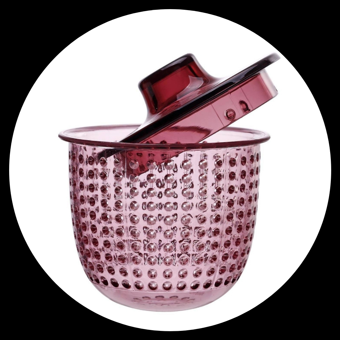 UNIMUG Red, tekopp med röd tesil, 350 ml - 2