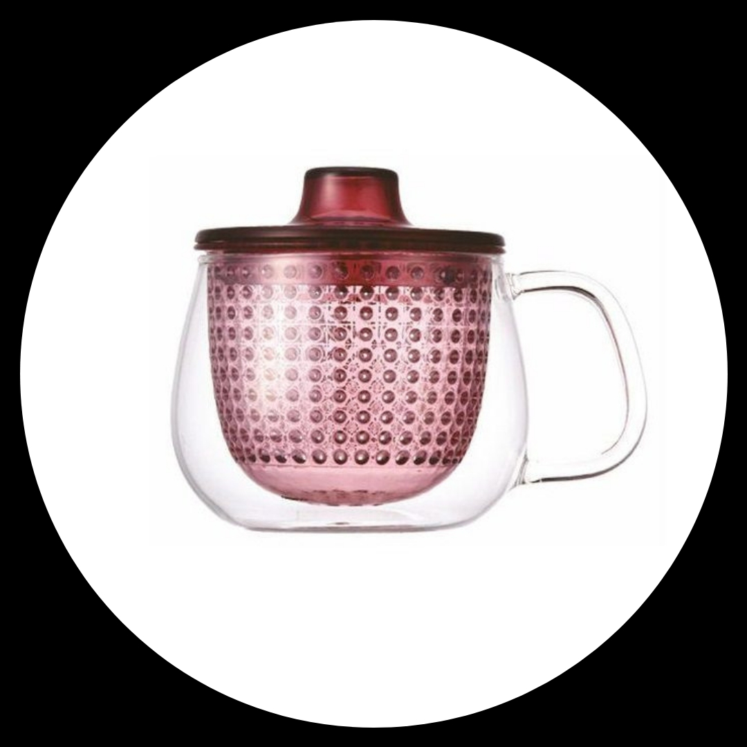 UNIMUG Red, tekopp med röd tesil, 350 ml