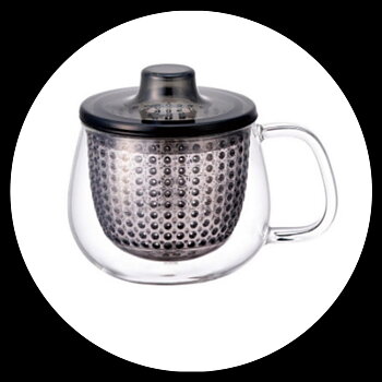 UNIMUG Grey - tekopp med grå sil, 350 ml