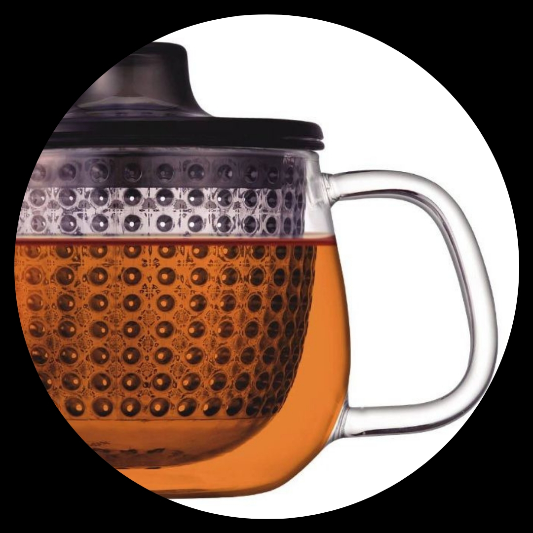 UNIMUG Grey - tekopp med grå sil, 350 ml - 2