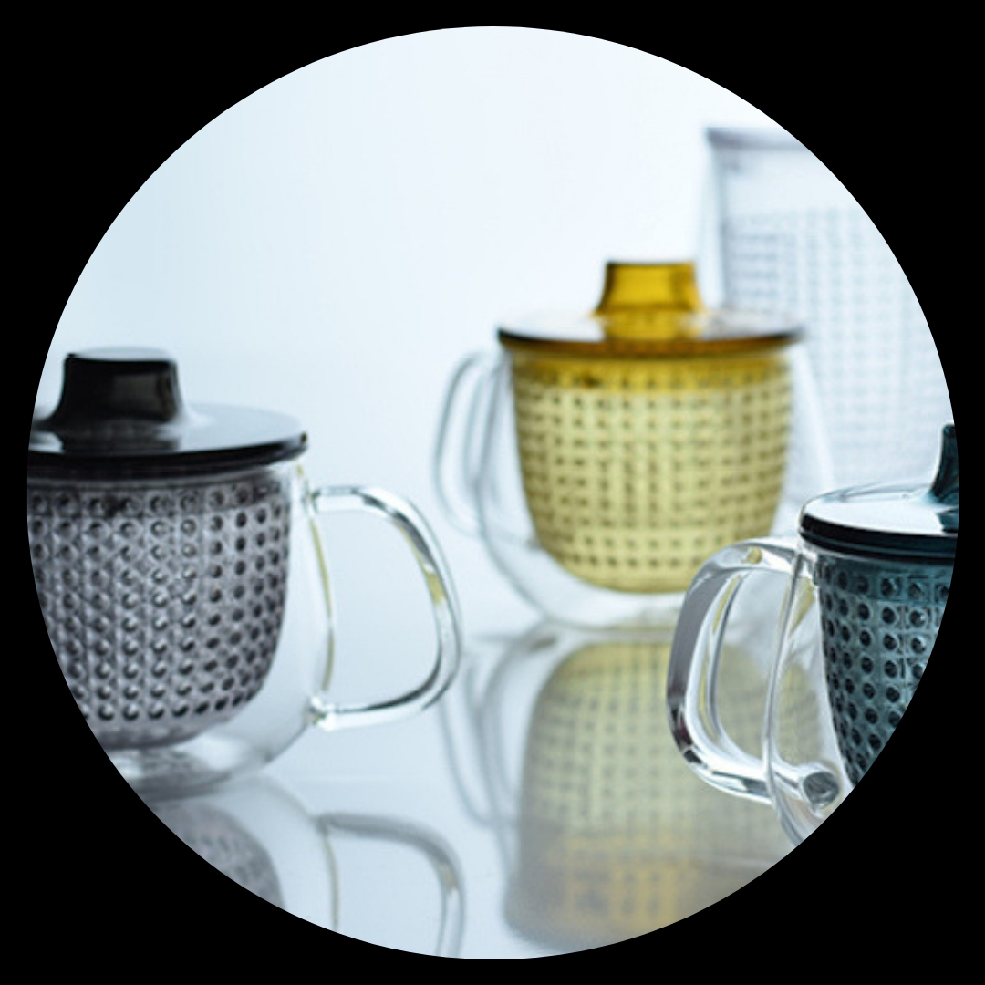 UNIMUG Yellow, tekopp med gul tesil, 350 ml - 3