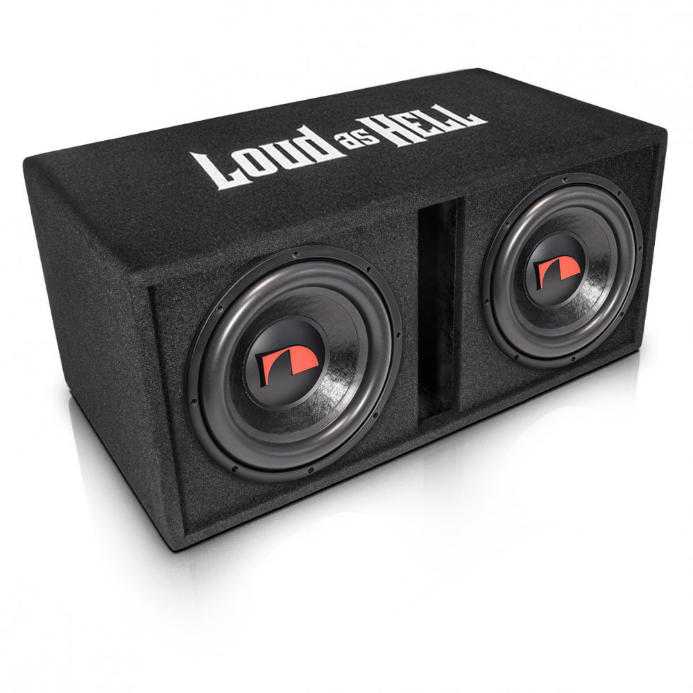 Nakamichi 2x12" 1200W LOUD AS HELL låda