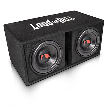 Nakamichi 2x12" 1200W LOUD AS HELL låda