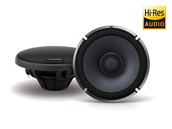 Alpine X-Series Coax 2-way speaker 6 1/2"""