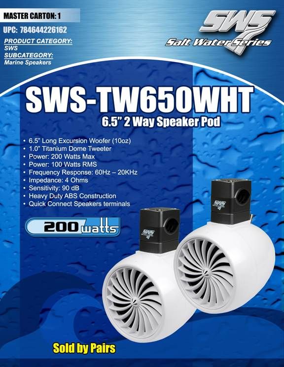AUDIOPIPE SWS - TW650