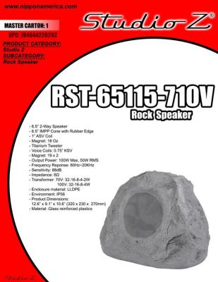 AUDIOPIPE RST-65115