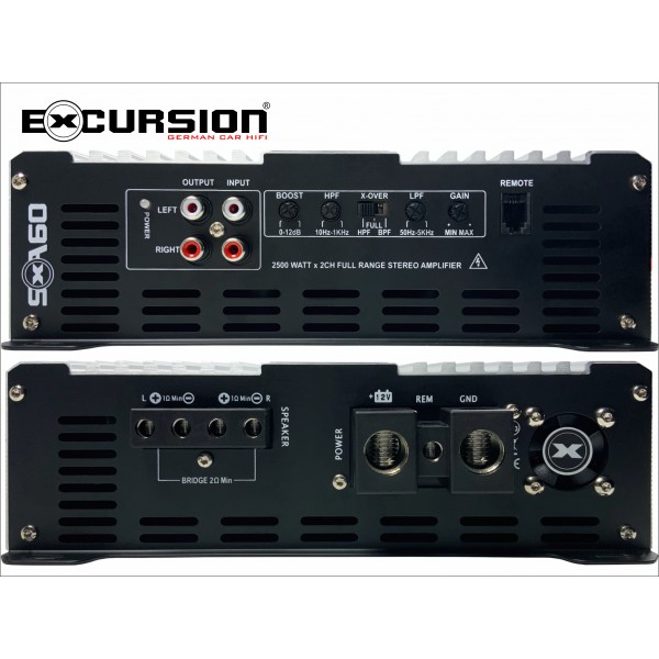 Excursion SXA60PRO  2x2500watt RMS - 3