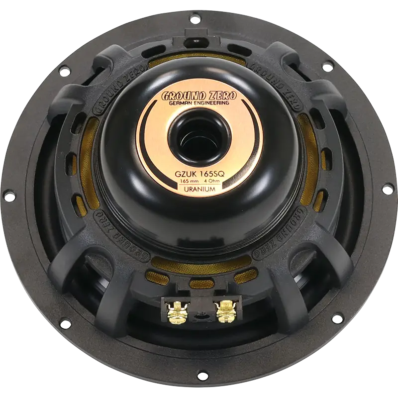 6.5″ sound quality 3-way component loudspeaker system with 2.17″ silk dome midrange and 1.1″ silk dome tweeter