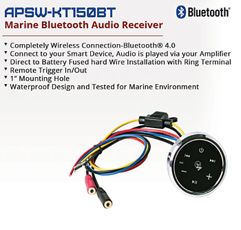 AUDIOPIPE APSW-KT150BT