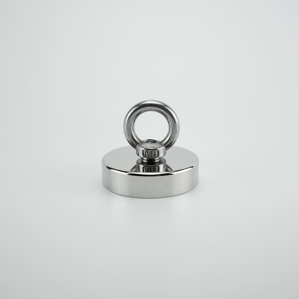 60mm Neodymmagnet med 130kg lyftkraft