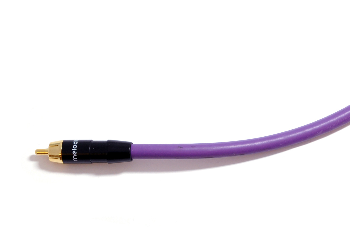 Melodika - Digital audio cable 1xRCA  Purple