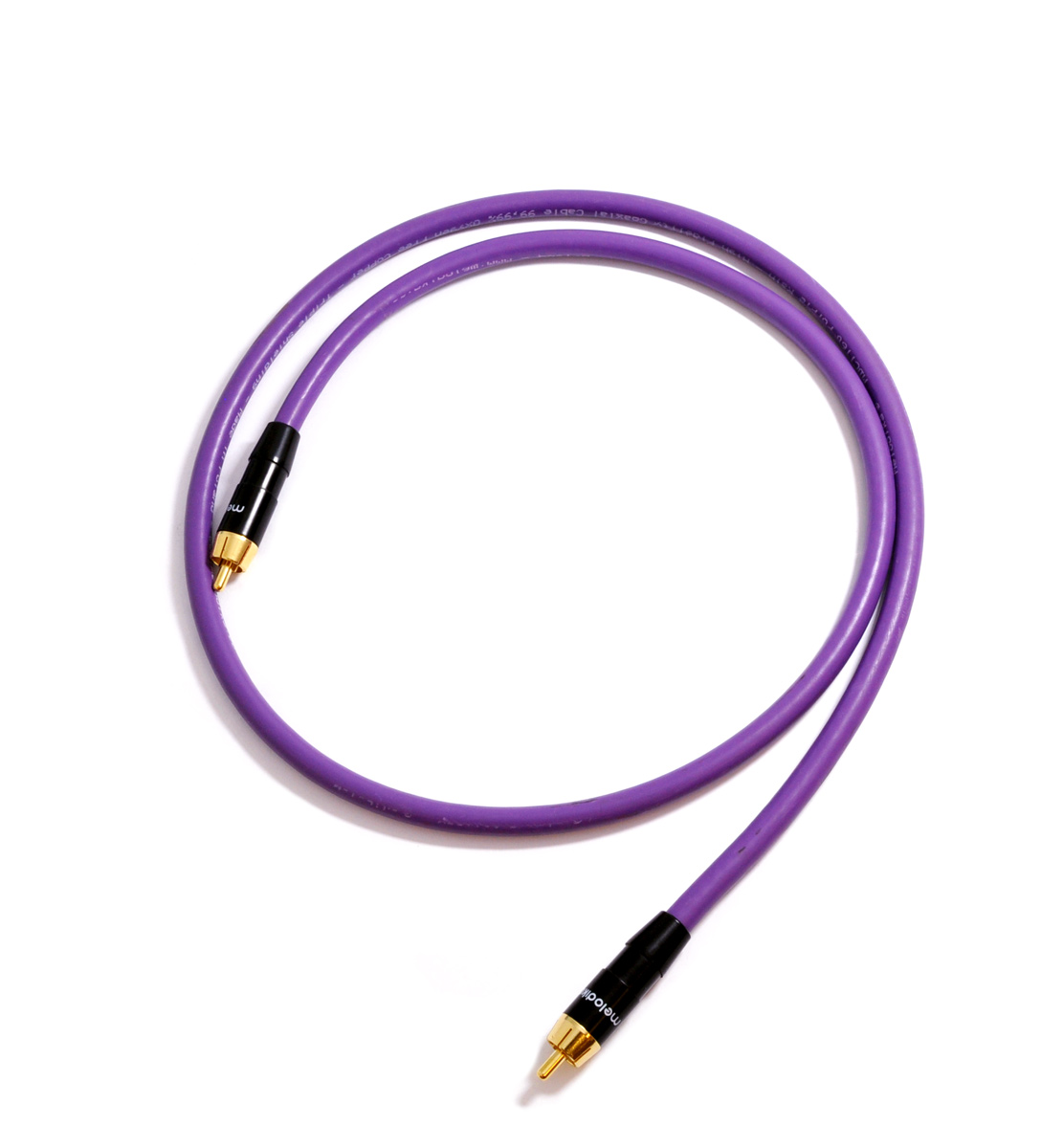 Melodika - Digital audio cable 1xRCA  Purple - 2