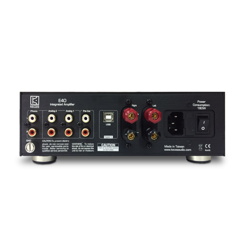 KECES E40 Integrated amplifier with phono stage - 4