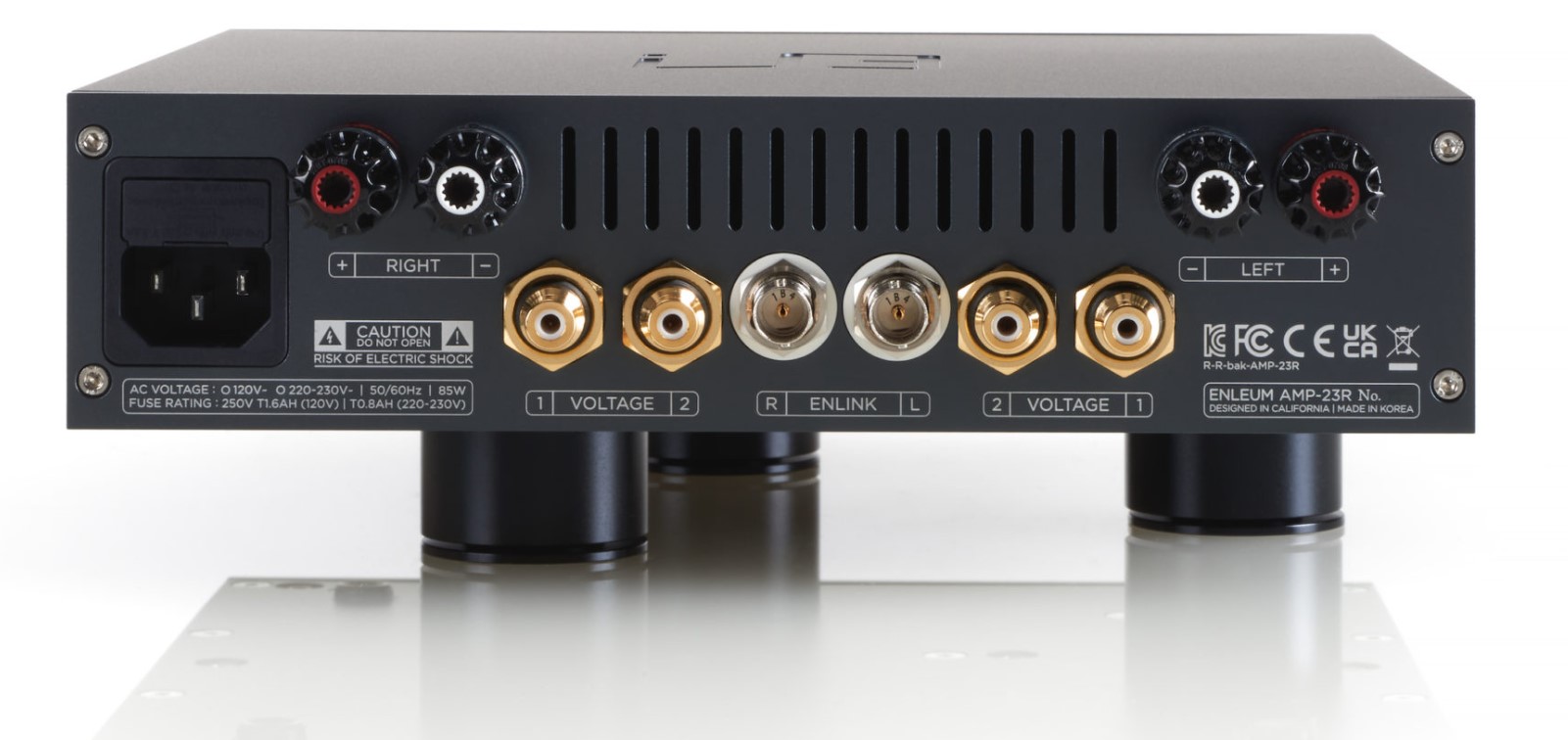 Enleum AMP-23R - Integrated Amplifier with Headphone Amplifier - 4