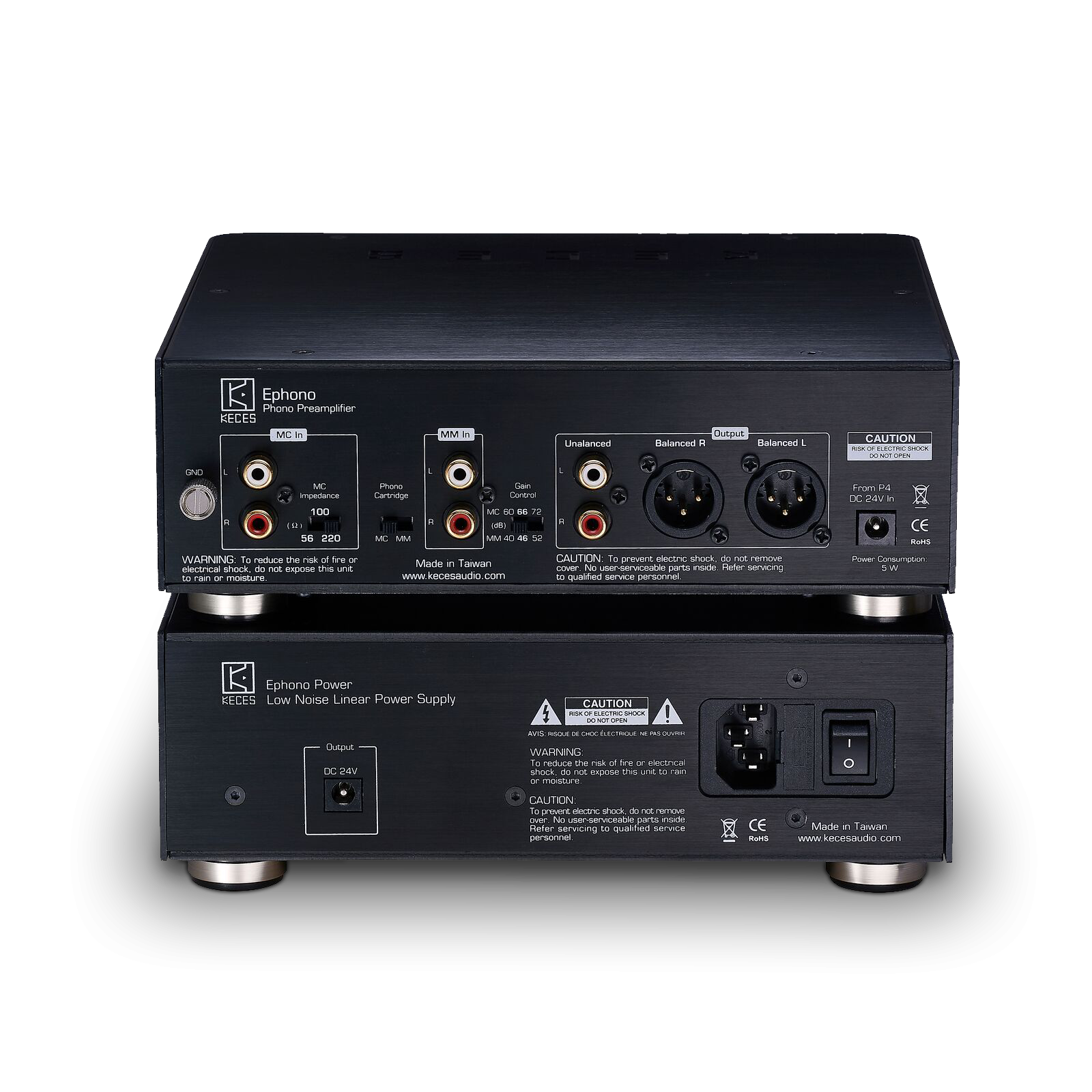 KECES Ephono + Ephono Power Phono Preamplifier - 3