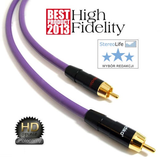 Melodika - Analogue Interconnect 2xRCA - 2xRCA Purple