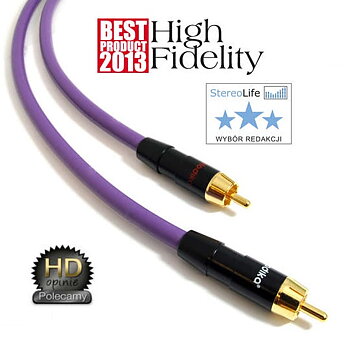 Melodika - Analogue Interconnect 2xRCA - 2xRCA Purple