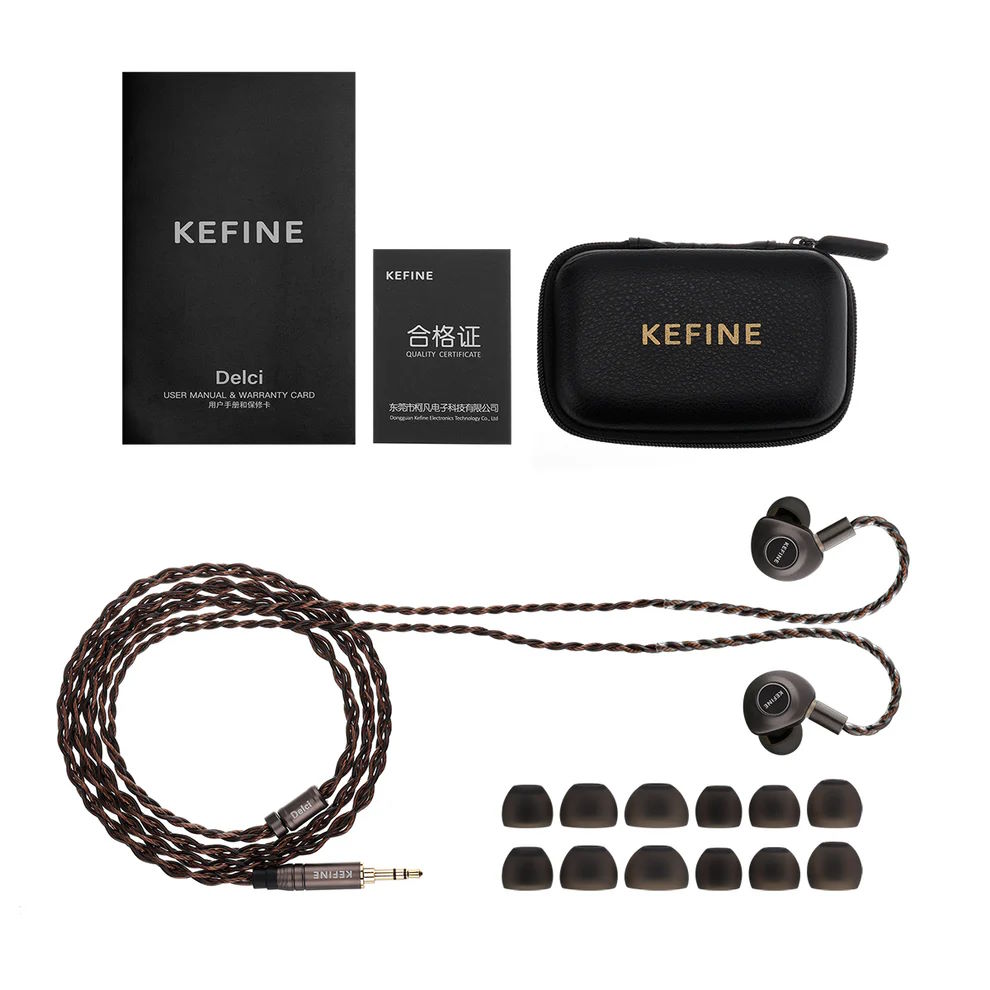 Kefine Delci - 10mm DLC+PU Dynamic driver IEM - 6