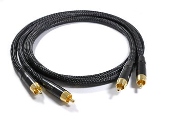 Melodika - Analogue Interconnect 2xRCA – 2xRCA - Black Edition  