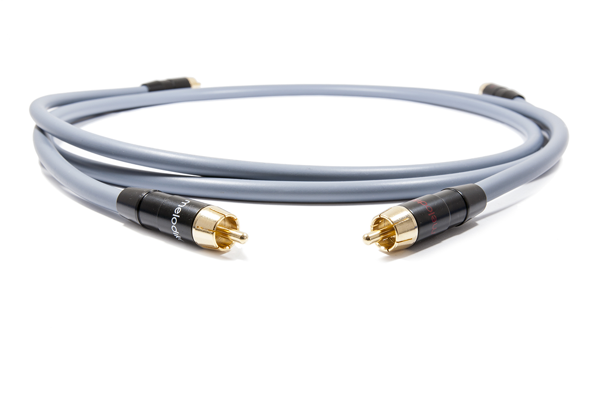 Melodika - Analogue Interconnect 2xRCA - 2xRCA Purple Grå - 6