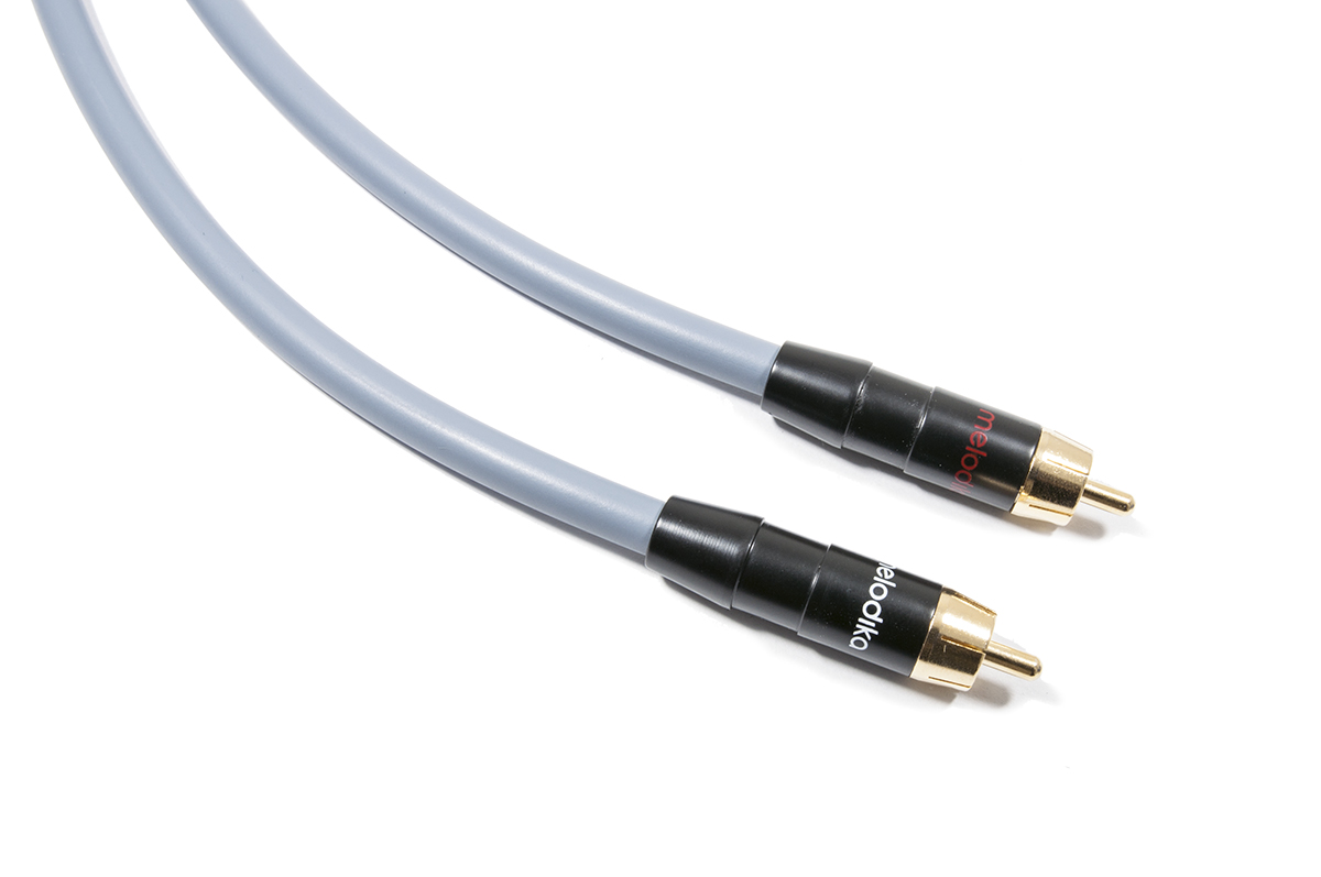 Melodika - Analogue Interconnect 2xRCA - 2xRCA Purple Grå - 3