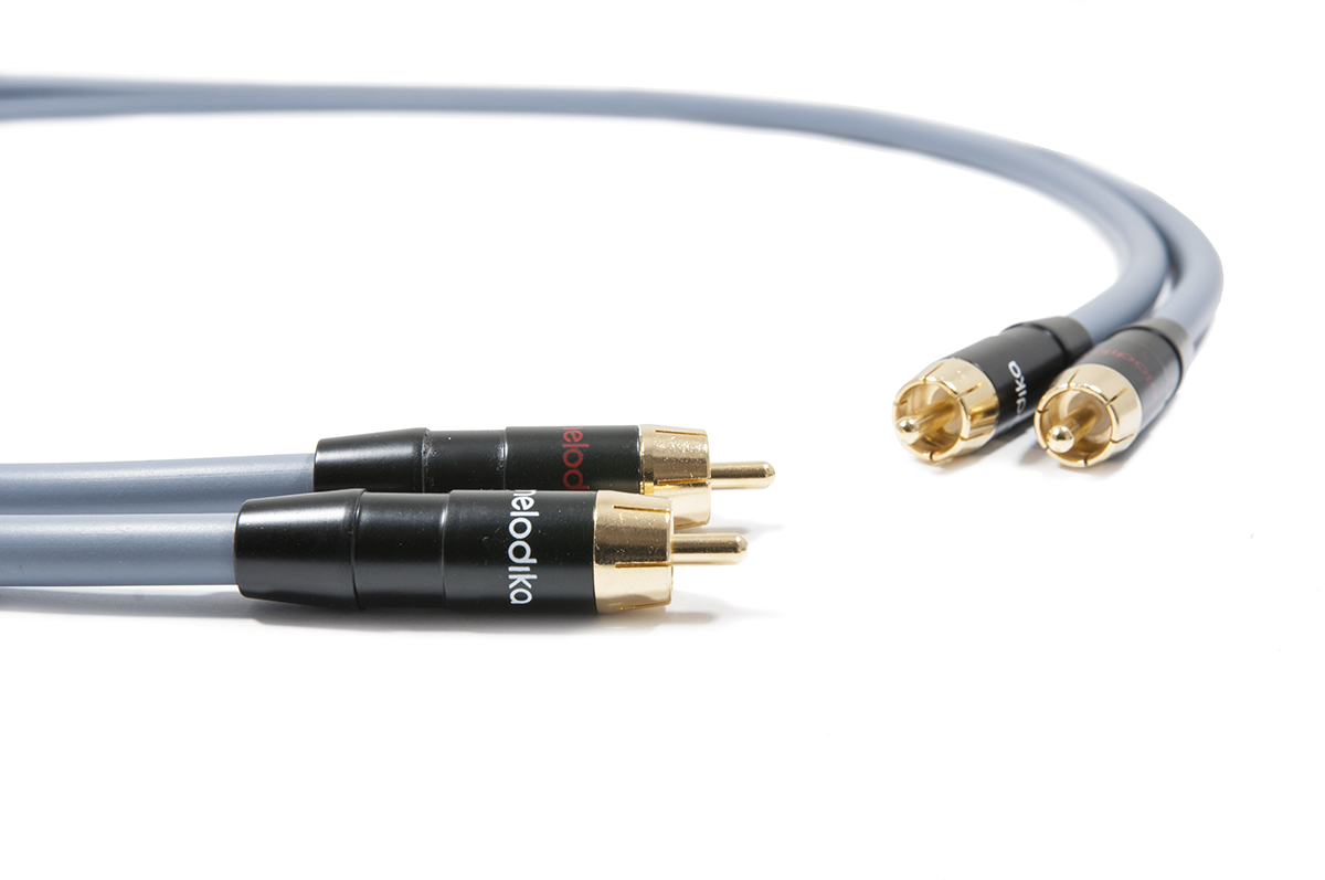 Melodika - Analogue Interconnect 2xRCA - 2xRCA Purple Grå - 5